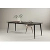 Venture Design Valgomasis stalas, Ellis, 85x230 cm, Juodas