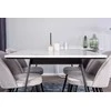 Venture Design Valgomasis stalas, Estelle, 140x90 cm, Balta