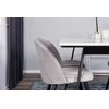 Venture Design Valgomasis stalas, Estelle, 140x90 cm, Balta