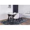 Venture Design Valgomasis stalas, Estelle, 140x90 cm, Balta