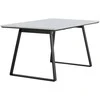 Venture Design Valgomasis stalas, Estelle, 140x90 cm, Juodas
