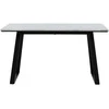 Venture Design Valgomasis stalas, Estelle, 140x90 cm, Juodas