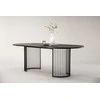 Venture Design Valgomasis stalas, Hamneskär, 220x110 cm, Juodas