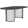 Venture Design Valgomasis stalas, Hamneskär, 220x110 cm, Juodas