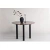 Venture Design Valgomasis stalas, Havsten, Ø106x75 cm, juodas