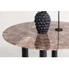 Venture Design Valgomasis stalas, Havsten, Ø106x75 cm, juodas
