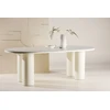 Venture Design Valgomasis stalas, Havstenssund, 220x110 cm, Balta
