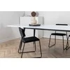 Venture Design Valgomasis stalas, Jimmy, 195x76 cm, Balta