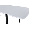 Venture Design Valgomasis stalas, Jimmy, 150x76 cm, Balta