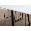 Venture Design Valgomasis stalas, Jimmy, 195x76 cm, Balta