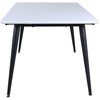Venture Design Valgomasis stalas, Jimmy, 150x76 cm, Balta