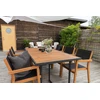 Venture Design Valgomasis stalas, Khung, 200x100 cm, Ruda