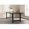 Venture Design Valgomasis stalas, Kiekis, 220x100 cm, Juodas