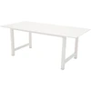 Venture Design Valgomasis stalas, Kiekis, 220x100 cm, Balta