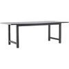 Venture Design Valgomasis stalas, Kiekis, 220x100 cm, Juodas