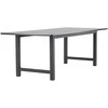 Venture Design Valgomasis stalas, Kiekis, 220x100 cm, Juodas