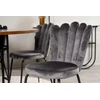Venture Design Valgomasis stalas, Kopenhaga, ⌀140 cm, Ruda/Juoda, Kėdė, Limhamn, 54x82.5x44.5 cm, Pilka