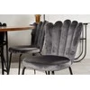 Venture Design Valgomasis stalas, Kopenhaga, ⌀140 cm, Ruda/Juoda, Kėdė, Limhamn, 54x82.5x44.5 cm, Pilka