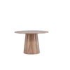 Venture Design Valgomasis stalas, Lanzo, ø120 cm, Natūralus
