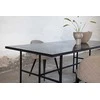 Venture Design Valgomasis stalas, Leif, 200x90 cm, Juodas