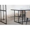 Venture Design Valgomasis stalas, Leif, 200x90 cm, Juodas