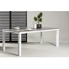 Venture Design Valgomasis stalas, Llama, 205x100 cm, Pilka