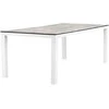 Venture Design Valgomasis stalas, Llama, 205x100 cm, Pilka