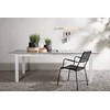Venture Design Valgomasis stalas, Lygiai, 75x229x100 cm, Baltas