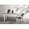 Venture Design Valgomasis stalas, Lygiai, 75x229x100 cm, Baltas