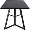 Venture Design Valgomasis stalas, Marina, 180x75x90 cm, Juodas