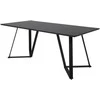 Venture Design Valgomasis stalas, Marina, 180x75x90 cm, Juodas