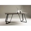 Venture Design Valgomasis stalas, Marina Matbord, 180x90x75 cm, Juodas/Pilkas ąžuolas