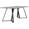 Venture Design Valgomasis stalas, Marina Matbord, 180x90x75 cm, Juodas/Pilkas ąžuolas