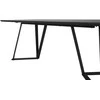 Venture Design Valgomasis stalas, Marina, 180x75x90 cm, Juodas