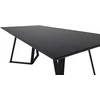 Venture Design Valgomasis stalas, Marina, 180x75x90 cm, Juodas