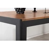 Venture Design Valgomasis stalas, medis, 205x90 cm, juodas