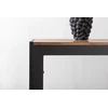 Venture Design Valgomasis stalas, medis, 205x90 cm, juodas
