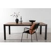 Venture Design Valgomasis stalas, medis, 205x90 cm, juodas