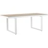 Venture Design Valgomasis stalas, Merlo, 200x90 cm, Balta