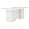 Venture Design Valgomasis stalas, Olga, 200x90 cm, Balta