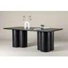 Venture Design Valgomasis stalas, Olivia, 210x100 cm, Juodas