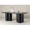 Venture Design Valgomasis stalas, Olivia, 210x100 cm, Juodas