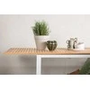 Venture Design Valgomasis stalas, Panama, 75x224x100 cm, Balta