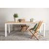 Venture Design Valgomasis stalas, Panama, 75x224x100 cm, Balta