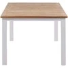 Venture Design Valgomasis stalas, Panama, 75x224x100 cm, Balta
