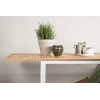 Venture Design Valgomasis stalas, Panama, 75x224x100 cm, Balta
