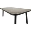 Venture Design Valgomasis stalas, Paola, 200x100 cm, Juodas