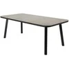 Venture Design Valgomasis stalas, Paola, 200x100 cm, Juodas