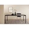 Venture Design Valgomasis stalas, Pelle, 75x190x90 cm, Juodas