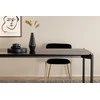 Venture Design Valgomasis stalas, Pelle, 75x190x90 cm, Juodas